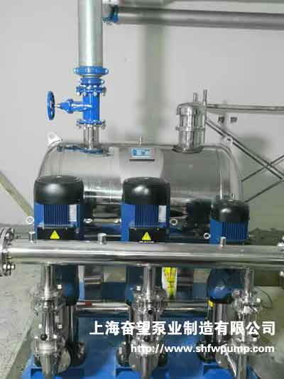 安裝調(diào)試智能無負(fù)壓變頻給水設(shè)備、連接機組進出水口管路