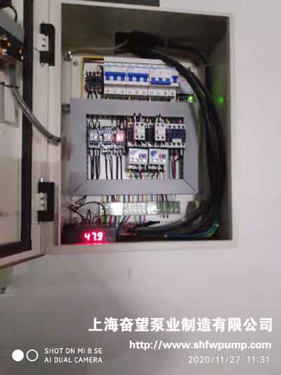 隔油設(shè)備維修及污水泵控制柜調(diào)試改造